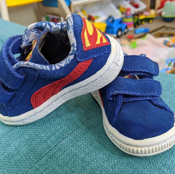 puma suede superman